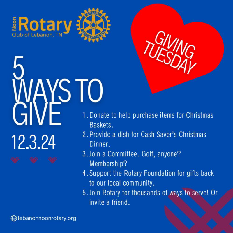 Giving Tuesday 2024